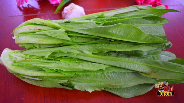 蒜蓉油麦菜的做法蒜蓉炒油麦菜